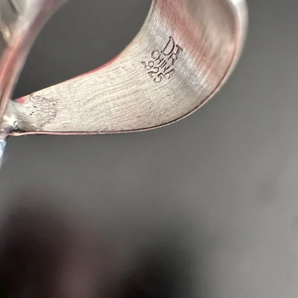 Laborite & pink quartz bead necklace with pendant by Jay King - Picture 8 of 14